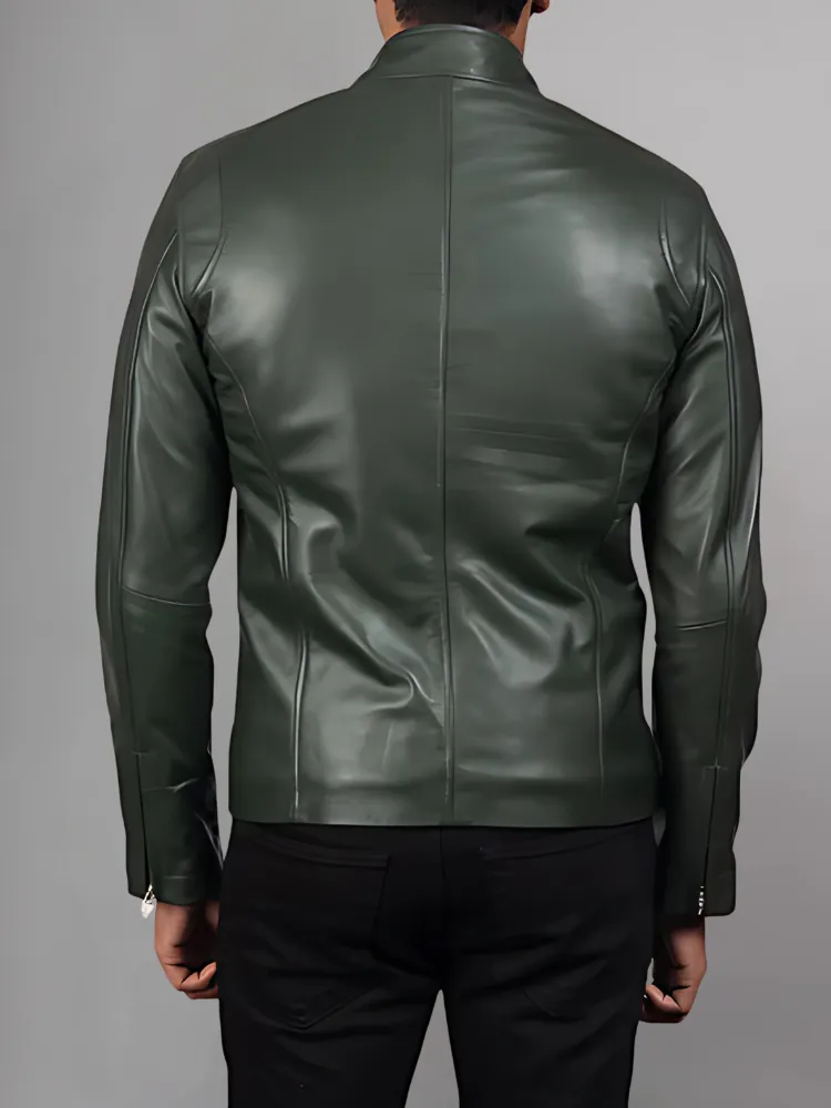 STRIVEN MENS LEATHER JACKET