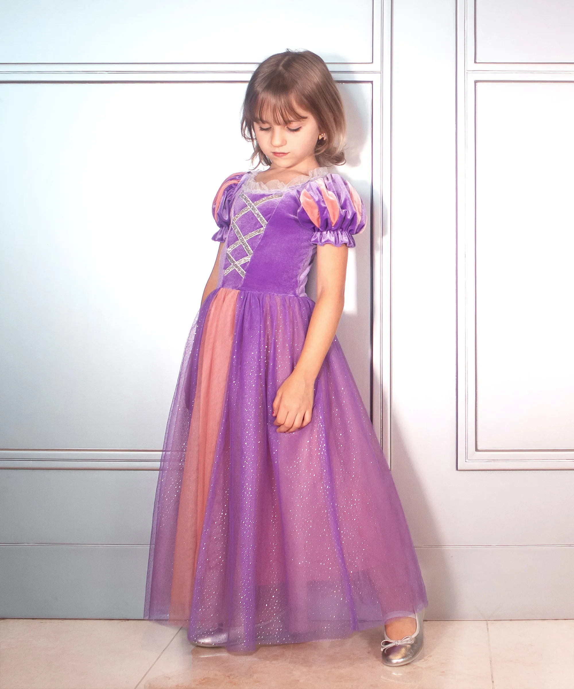 The Tower Princess Purple Costume Dress