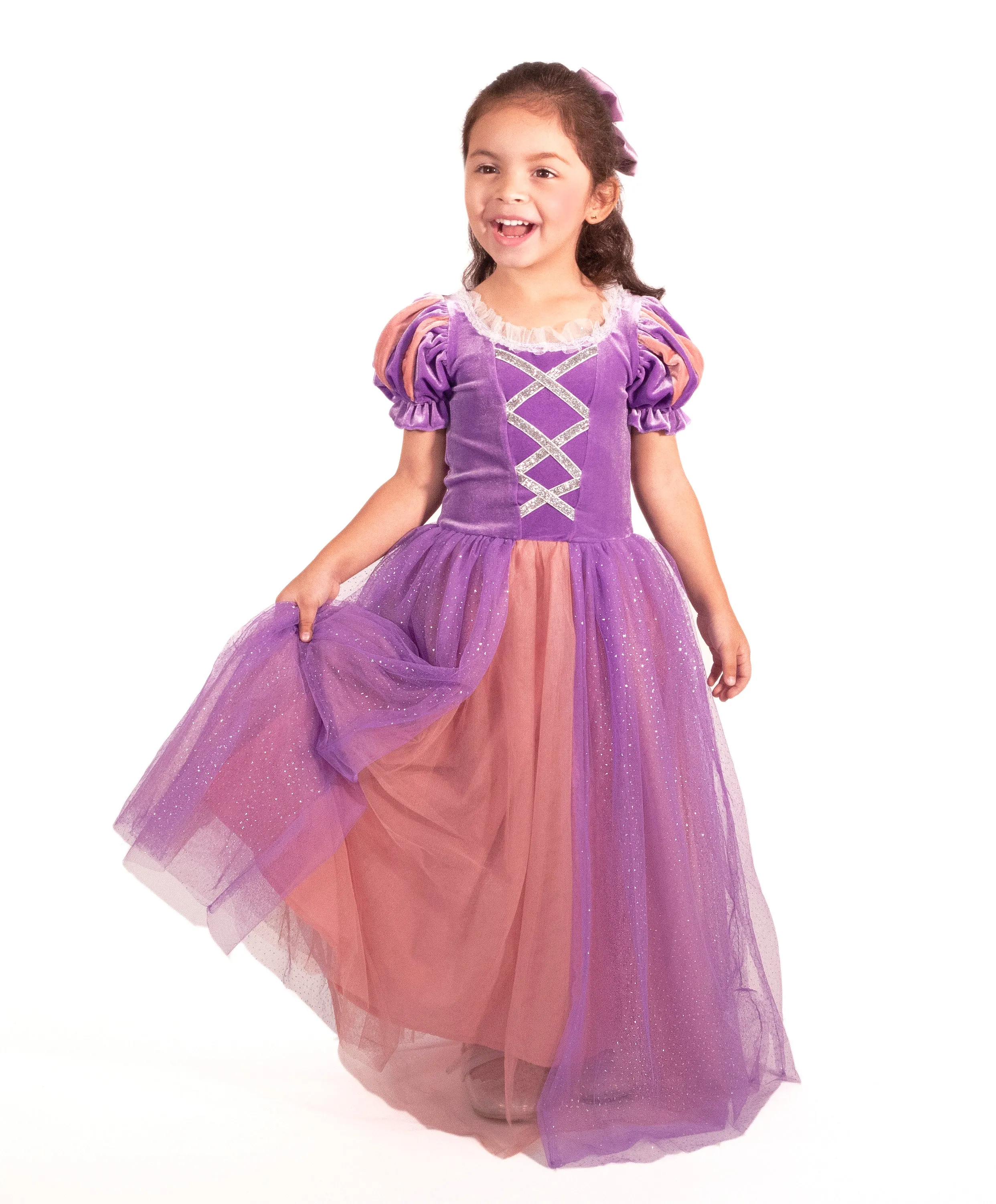 The Tower Princess Purple Costume Dress