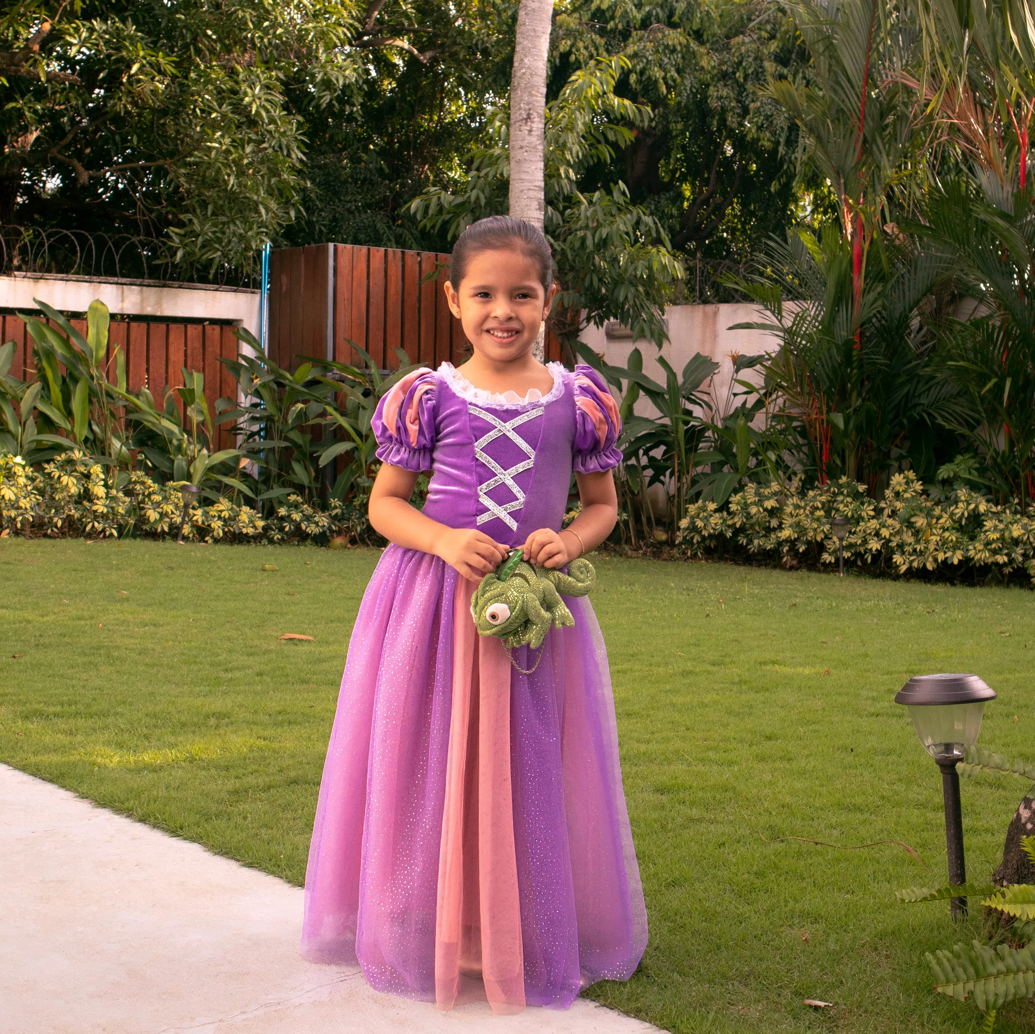 The Tower Princess Purple Costume Dress