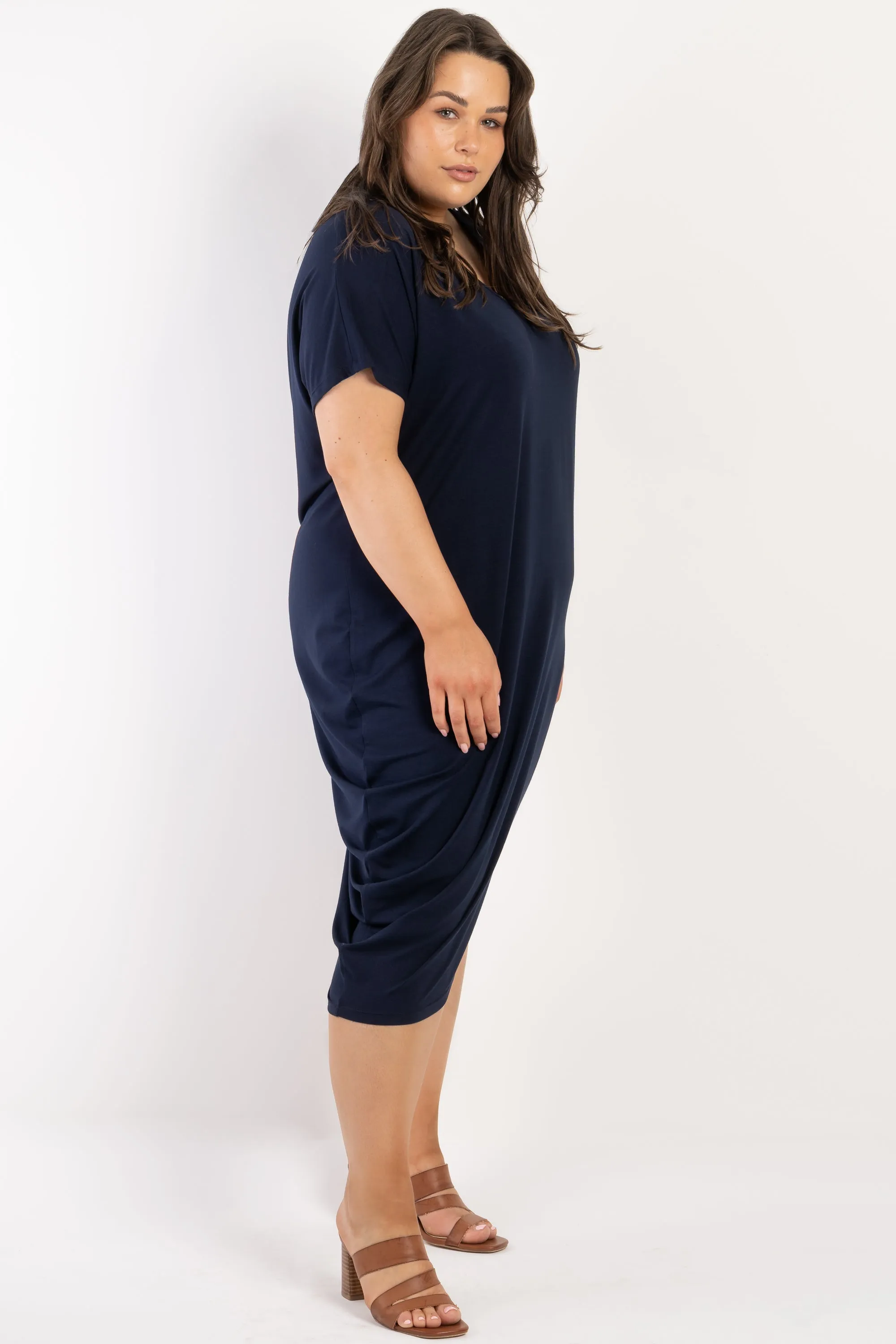 Thorn In My Side Dress - Dark Navy - LAST ONES - S(14/16) & XL(24/26)