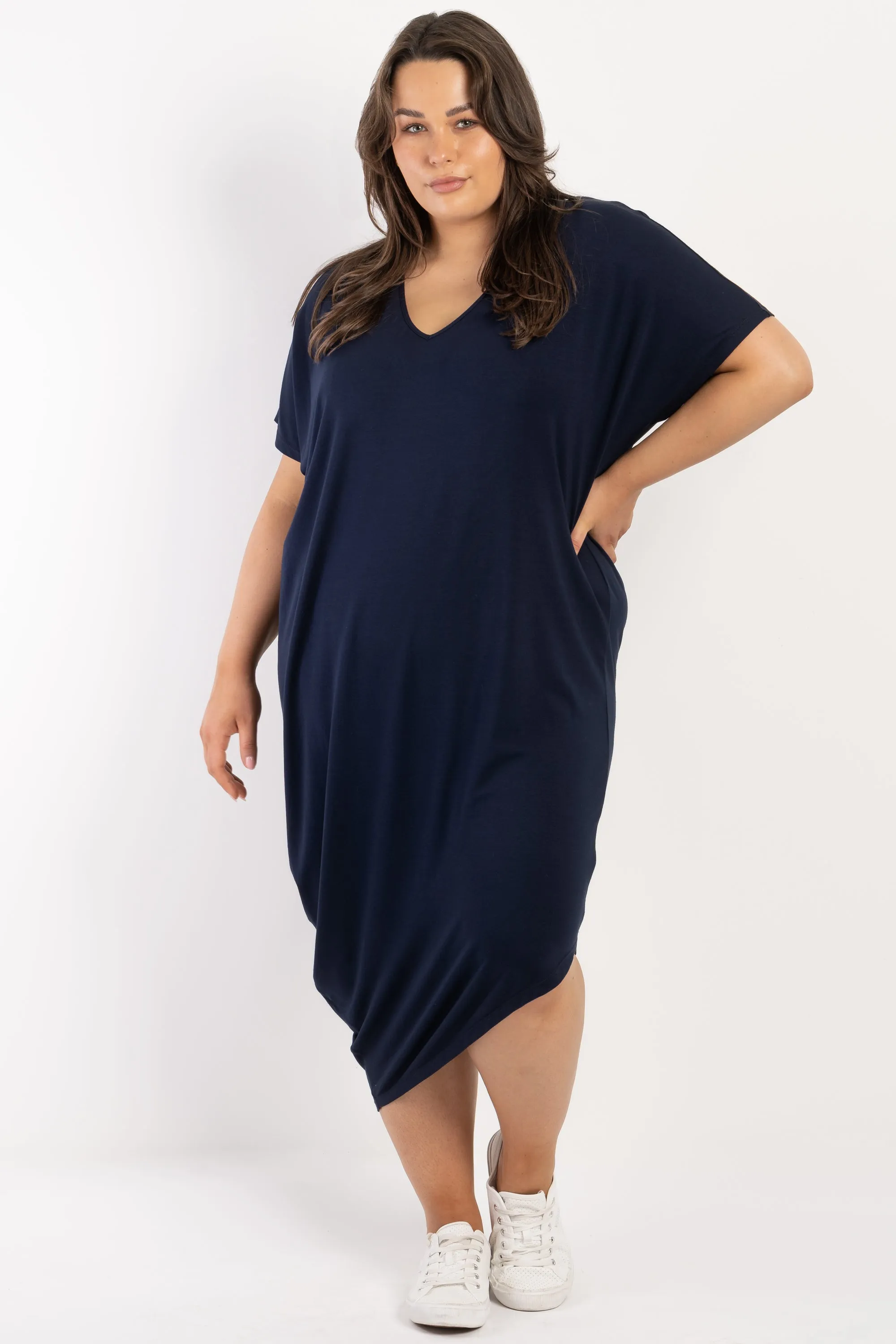 Thorn In My Side Dress - Dark Navy - LAST ONES - S(14/16) & XL(24/26)