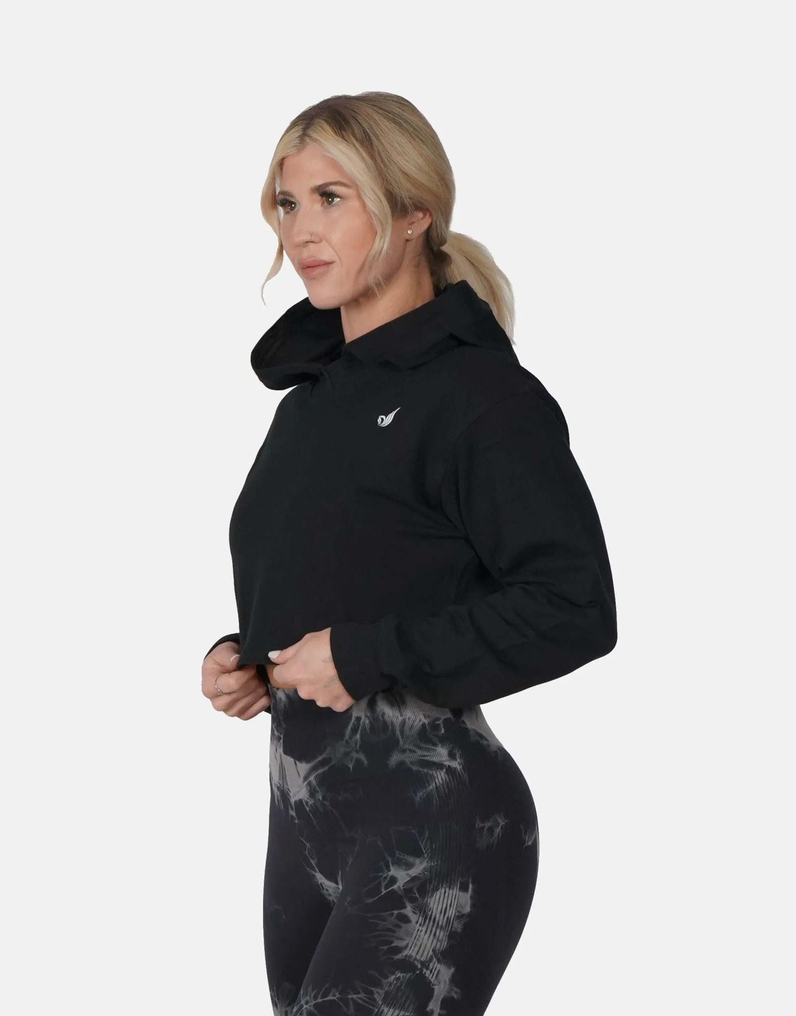 Training Cropped Hoodie